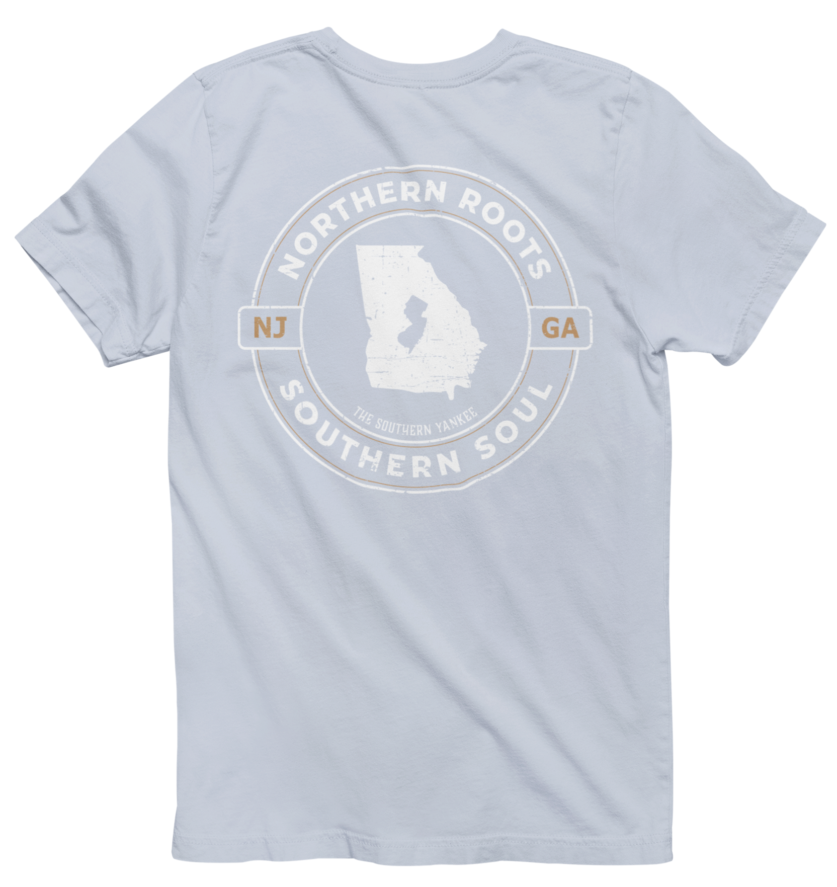 Georgia with New Jersey Roots Tee - The Southern Yankee