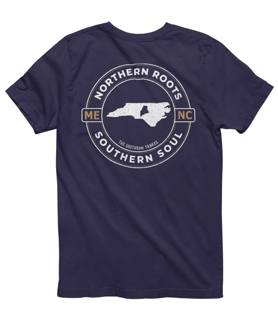 North Carolina with Maine Roots Tee - The Southern Yankee