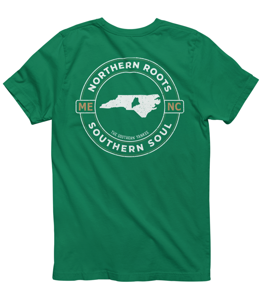 North Carolina with Maine Roots Tee - The Southern Yankee
