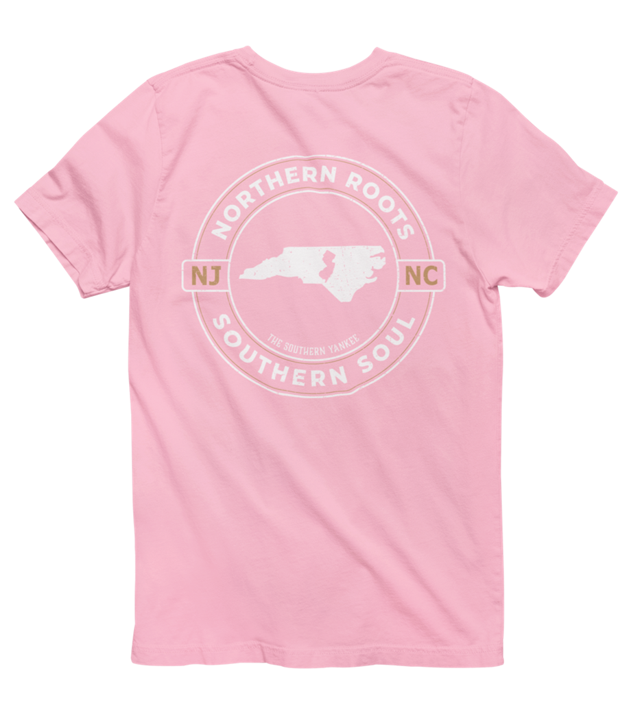 North Carolina with New Jersey Roots Tee - The Southern Yankee