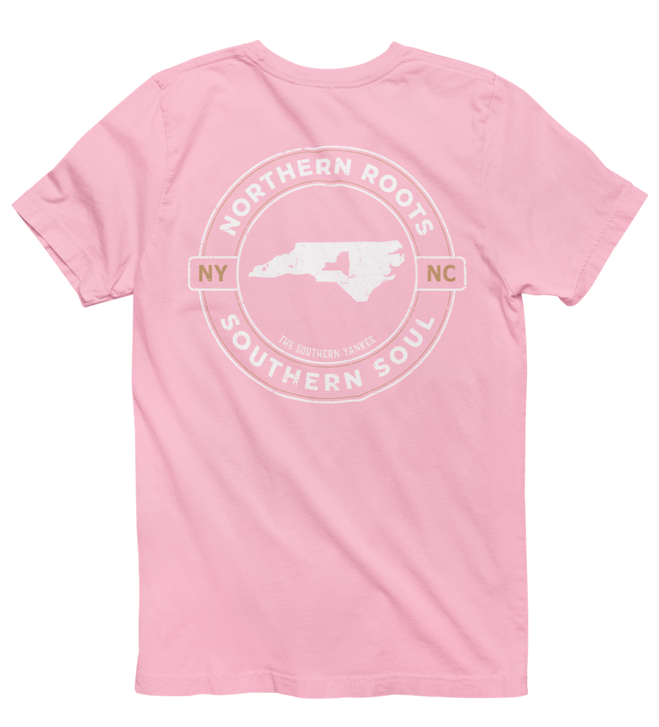 North Carolina with New York Roots Tee - The Southern Yankee