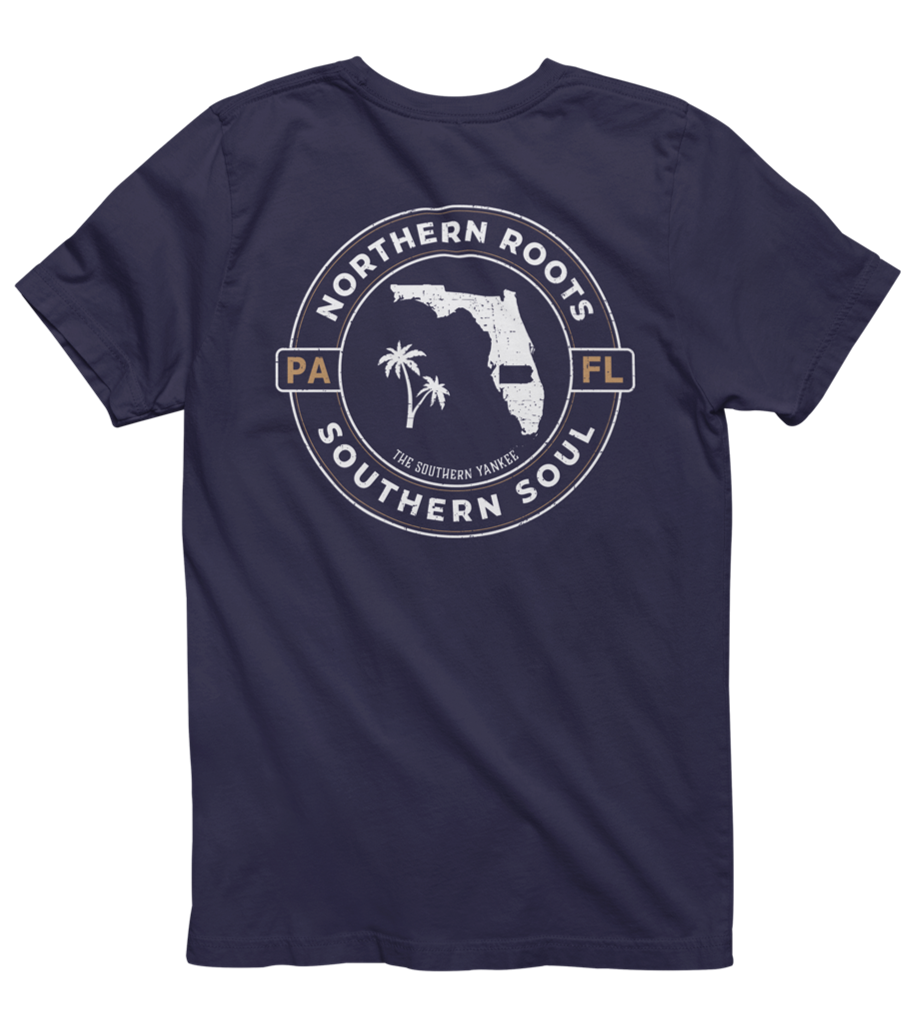 Florida with Pennsylvania Roots Tee - The Southern Yankee