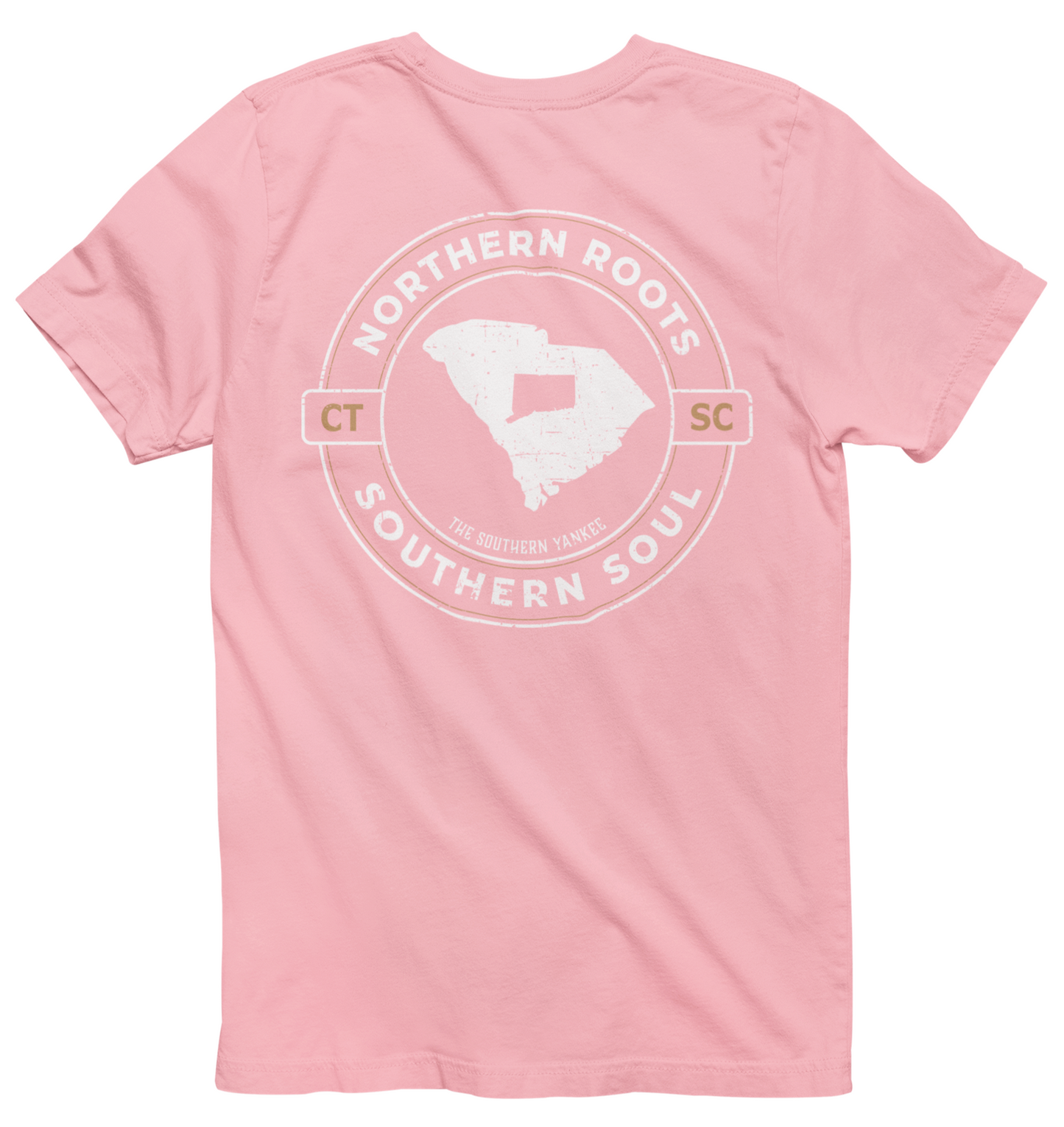 South Carolina with Connecticut Roots Tee - The Southern Yankee