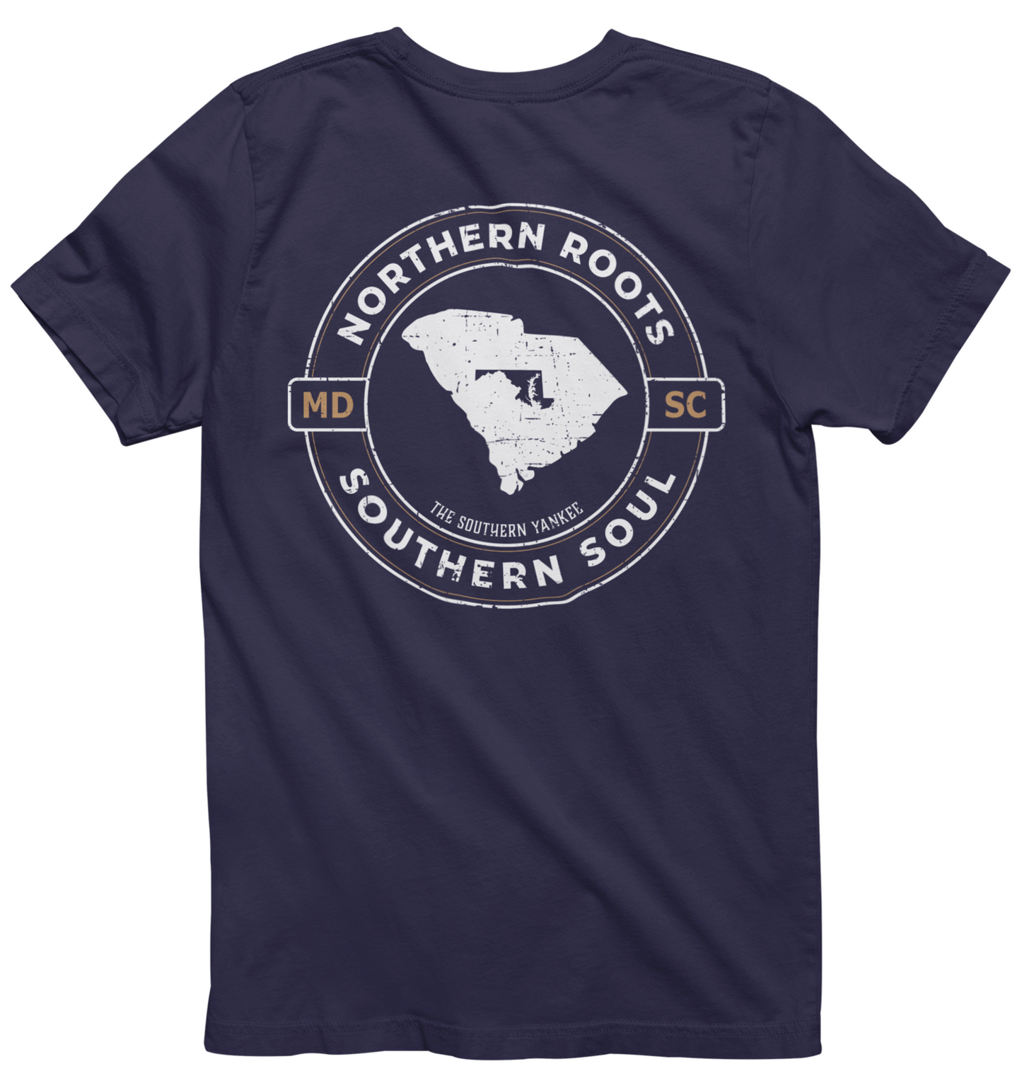 South Carolina with Maryland Roots Tee - The Southern Yankee
