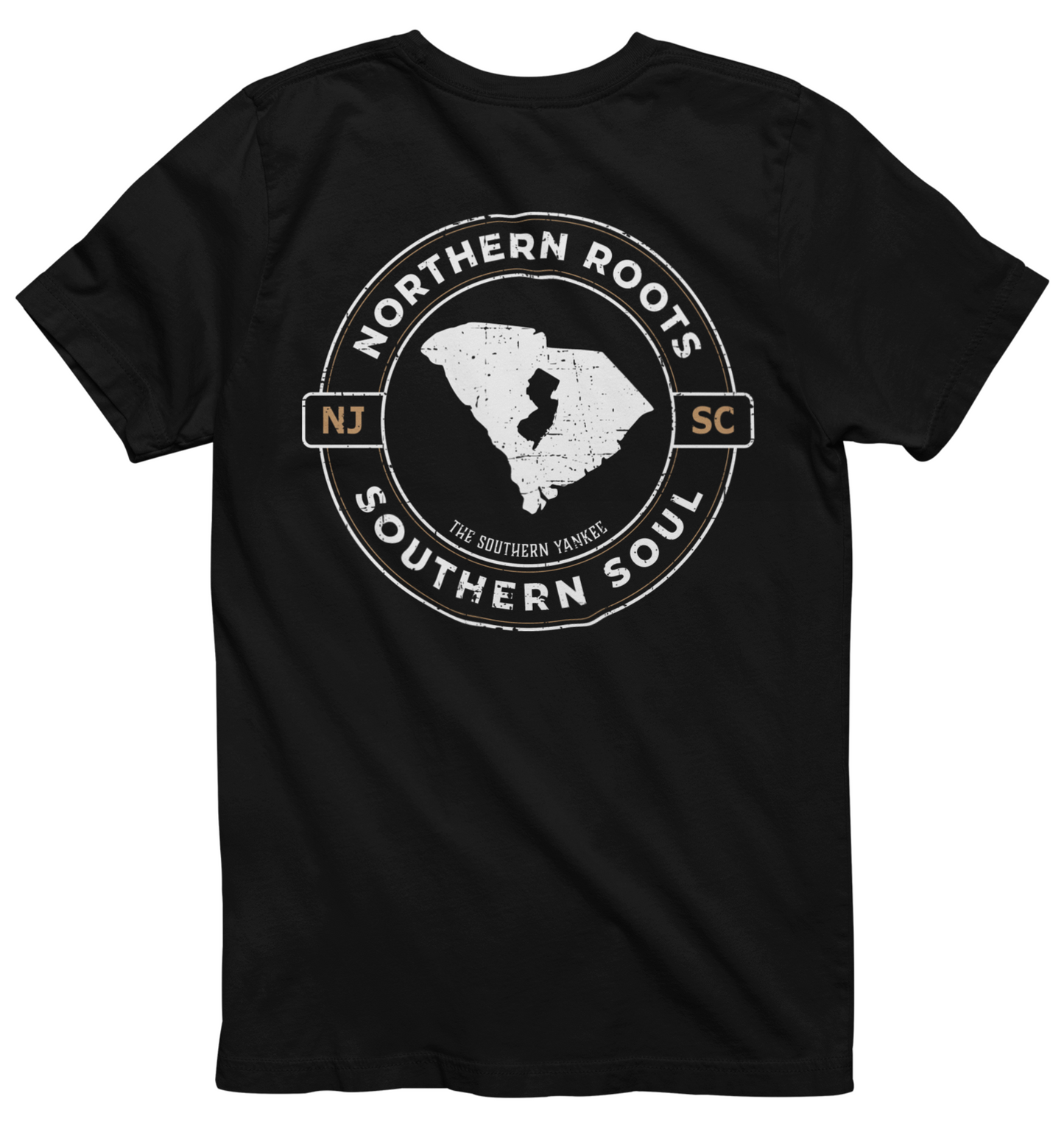 South Carolina with New Jersey Roots Tee - The Southern Yankee