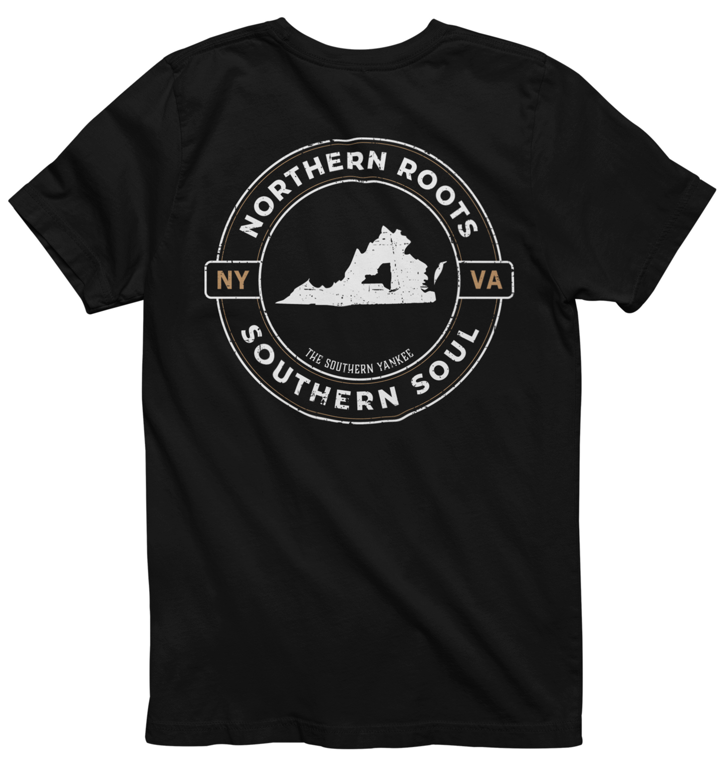 Virginia with New York Roots Tee - The Southern Yankee