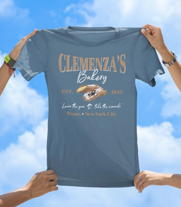 Clemenza’s Bakery T-Shirt | “Leave the Gun, Take the Cannoli” Shirt - The Southern Yankee