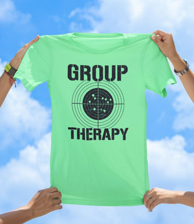 Group Therapy T-Shirt | Funny Shooting Range Target Tee - The Southern Yankee