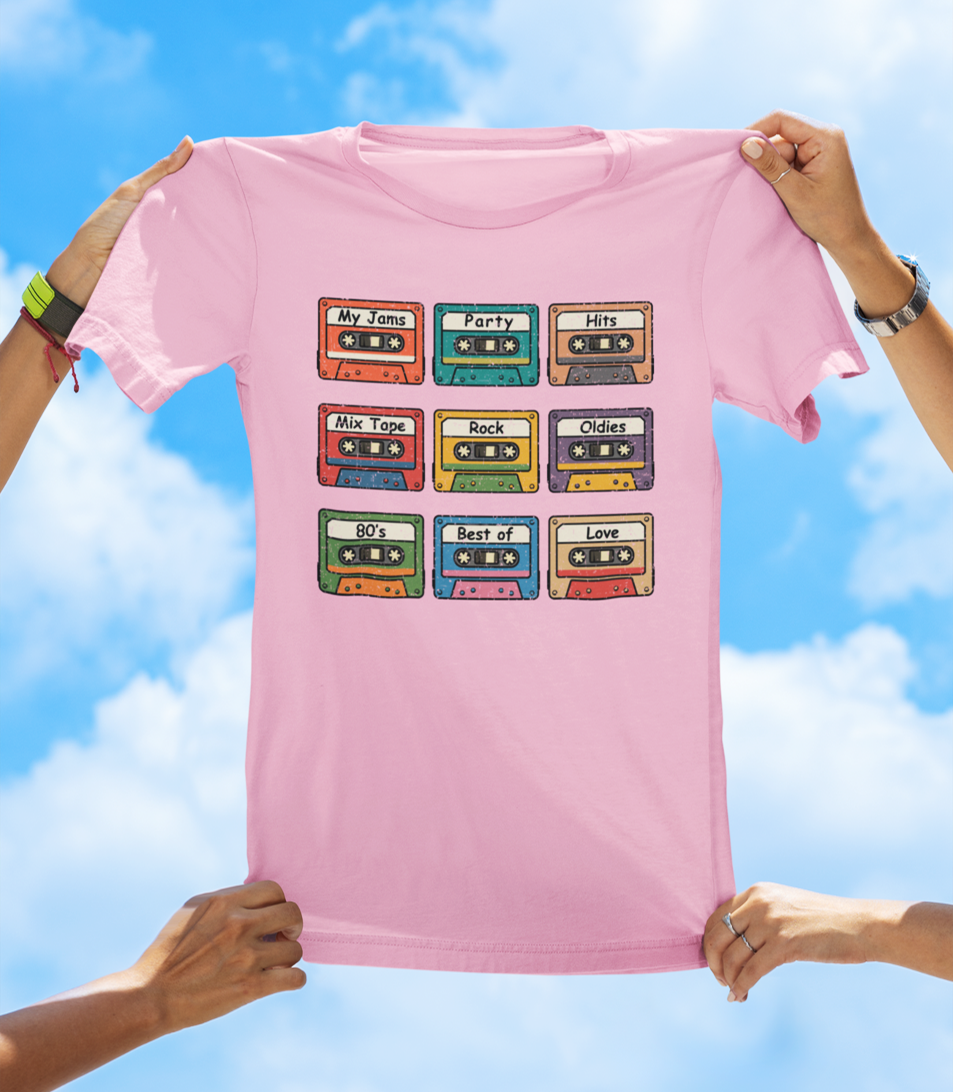πΆ Mix Tape T-Shirt β Vintage Vibes, Old School Style πΆ - The Southern Yankee