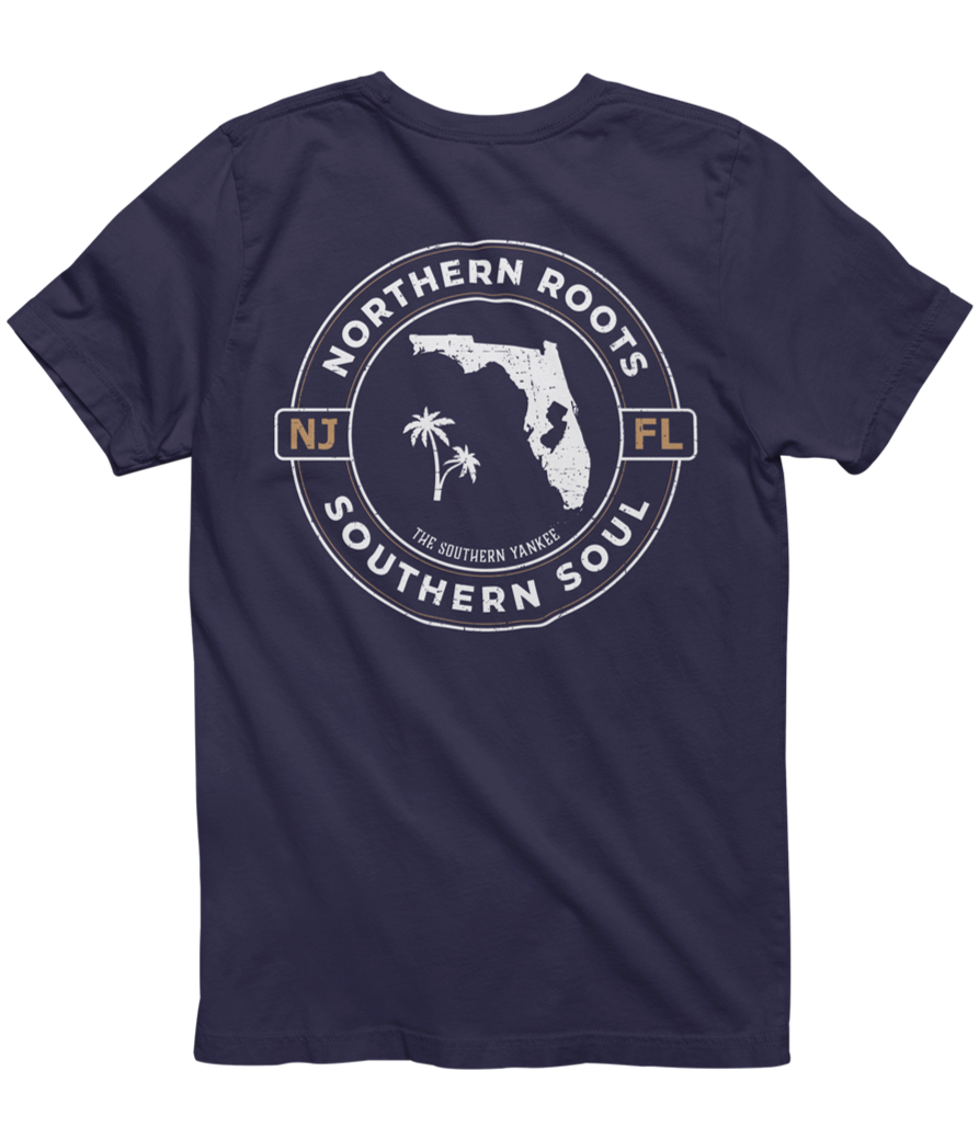 Florida With New Jersey Roots Tee - The Southern Yankee
