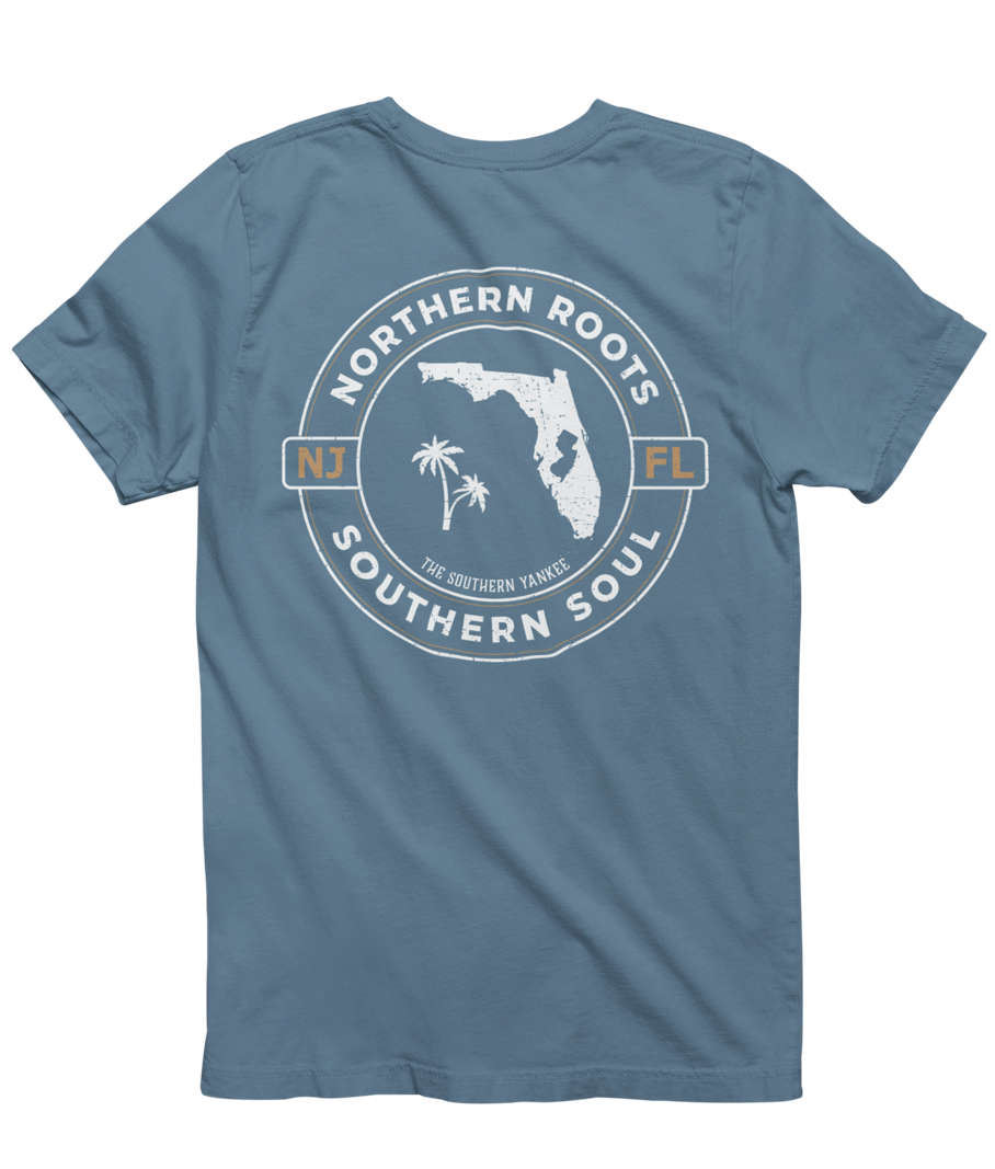 Florida With New Jersey Roots Tee - The Southern Yankee