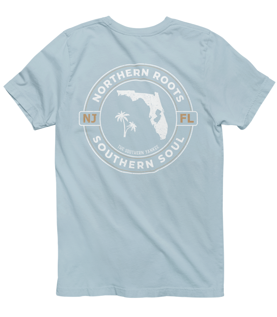 Florida With New Jersey Roots Tee - The Southern Yankee