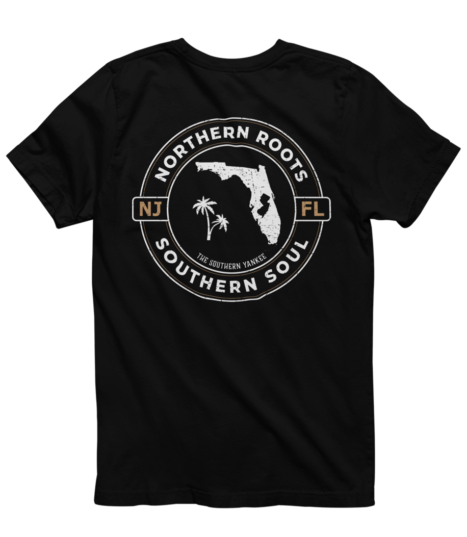 Florida With New Jersey Roots Tee - The Southern Yankee