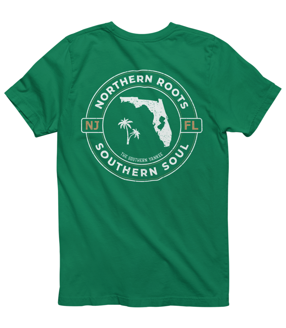 Florida With New Jersey Roots Tee - The Southern Yankee