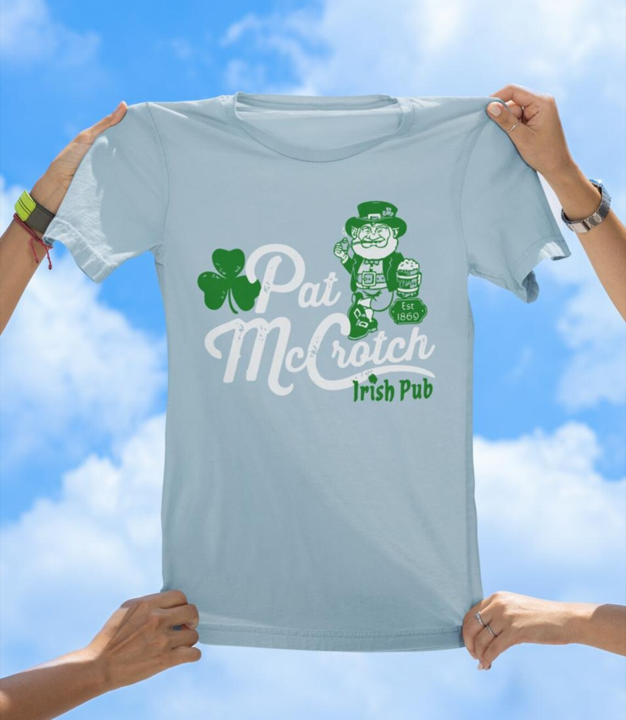 Pat McCrotch Irish Pub T-Shirt | Funny St. Patrick’s Day Tee