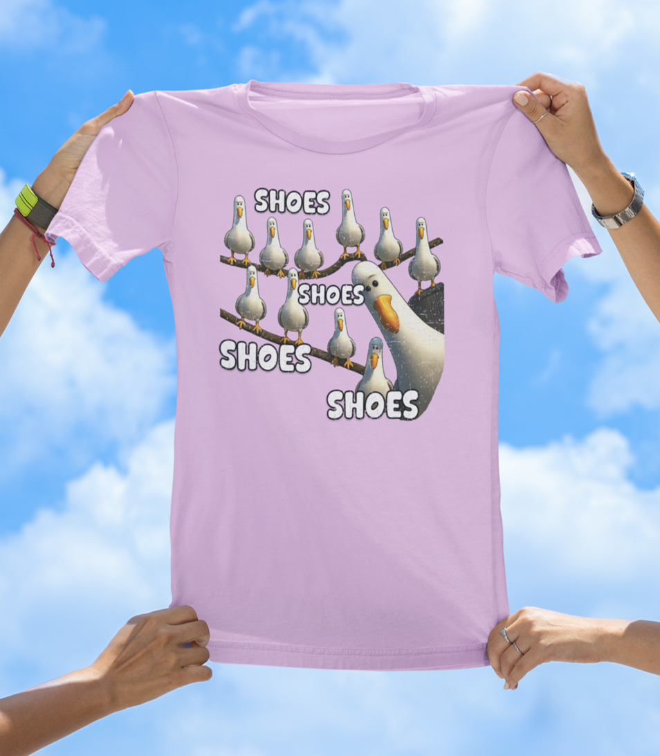 Seagulls See Shoes T-Shirt – SHOOOOES, MINE, MINE, MINE