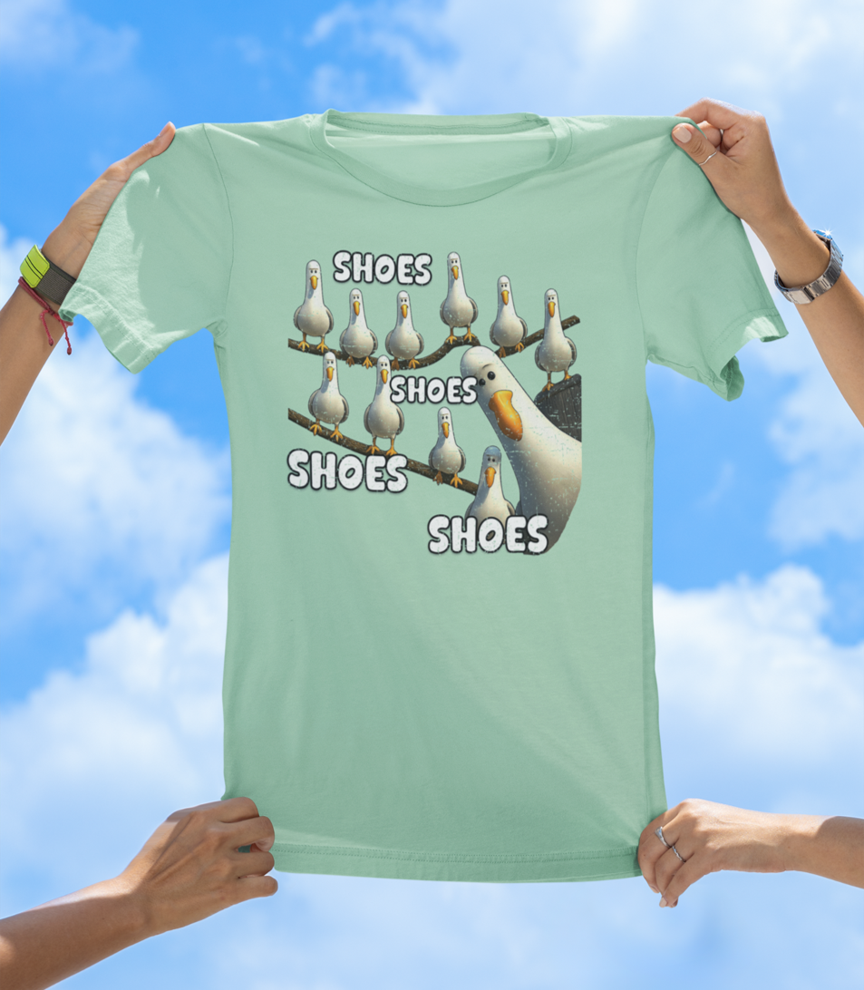 Seagulls See Shoes T-Shirt – SHOOOOES, MINE, MINE, MINE