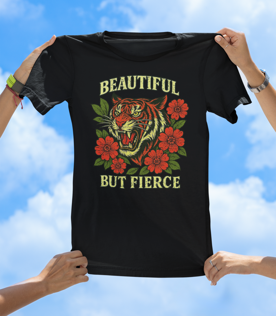 Beautiful But Fierce T-Shirt – Pretty with a Punch