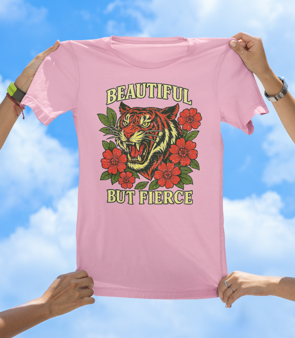 Beautiful But Fierce T-Shirt – Pretty with a Punch