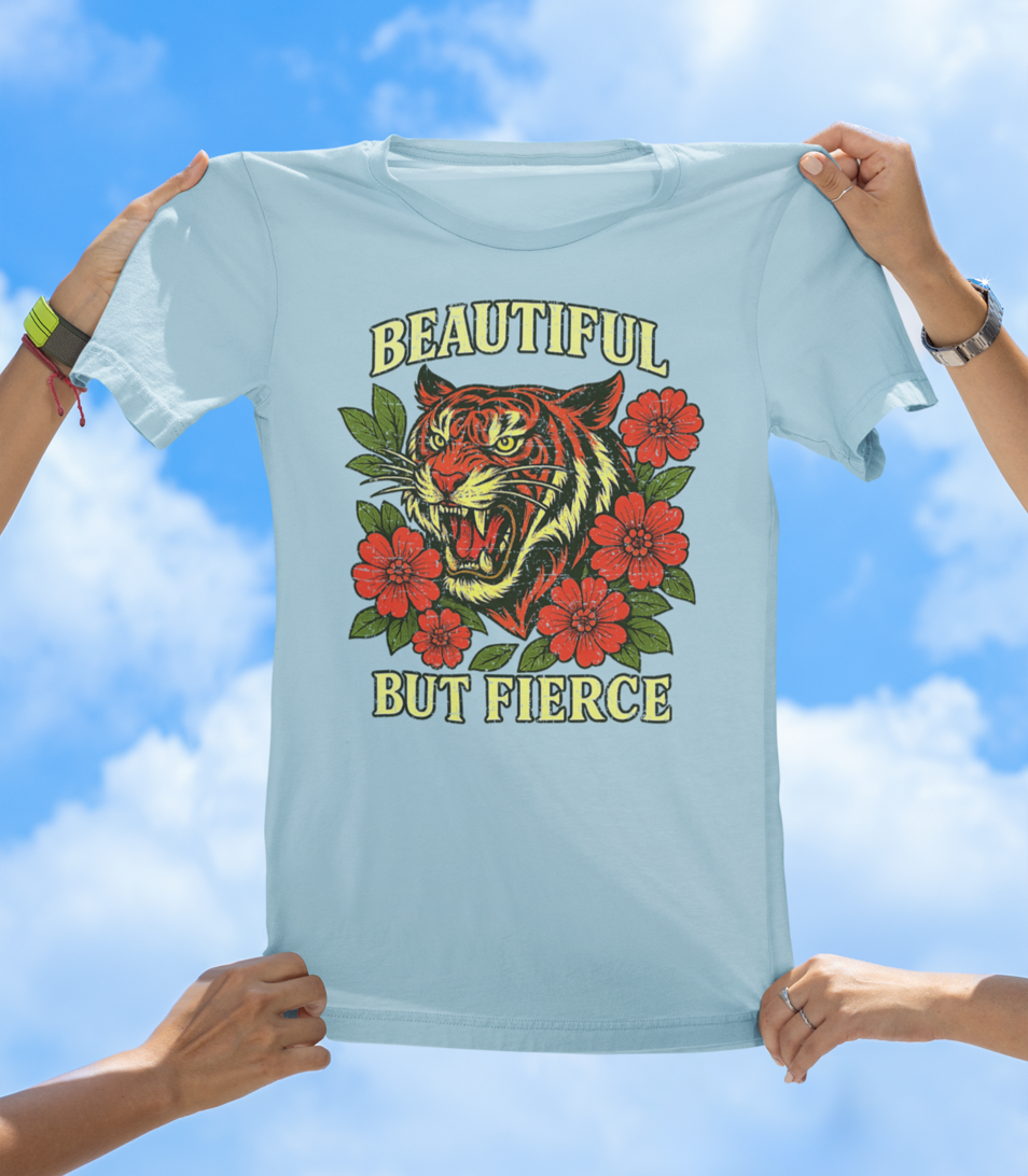 Beautiful But Fierce T-Shirt – Pretty with a Punch