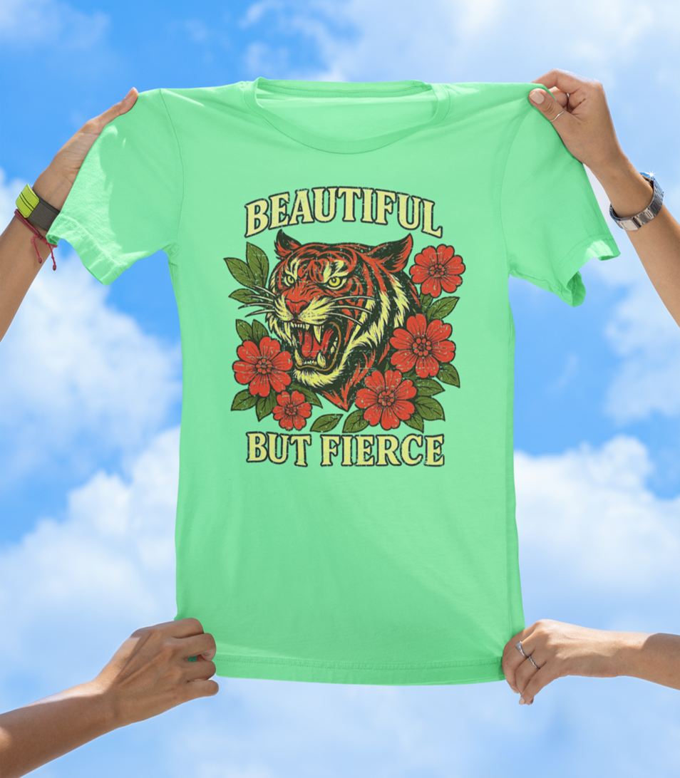 Beautiful But Fierce T-Shirt – Pretty with a Punch