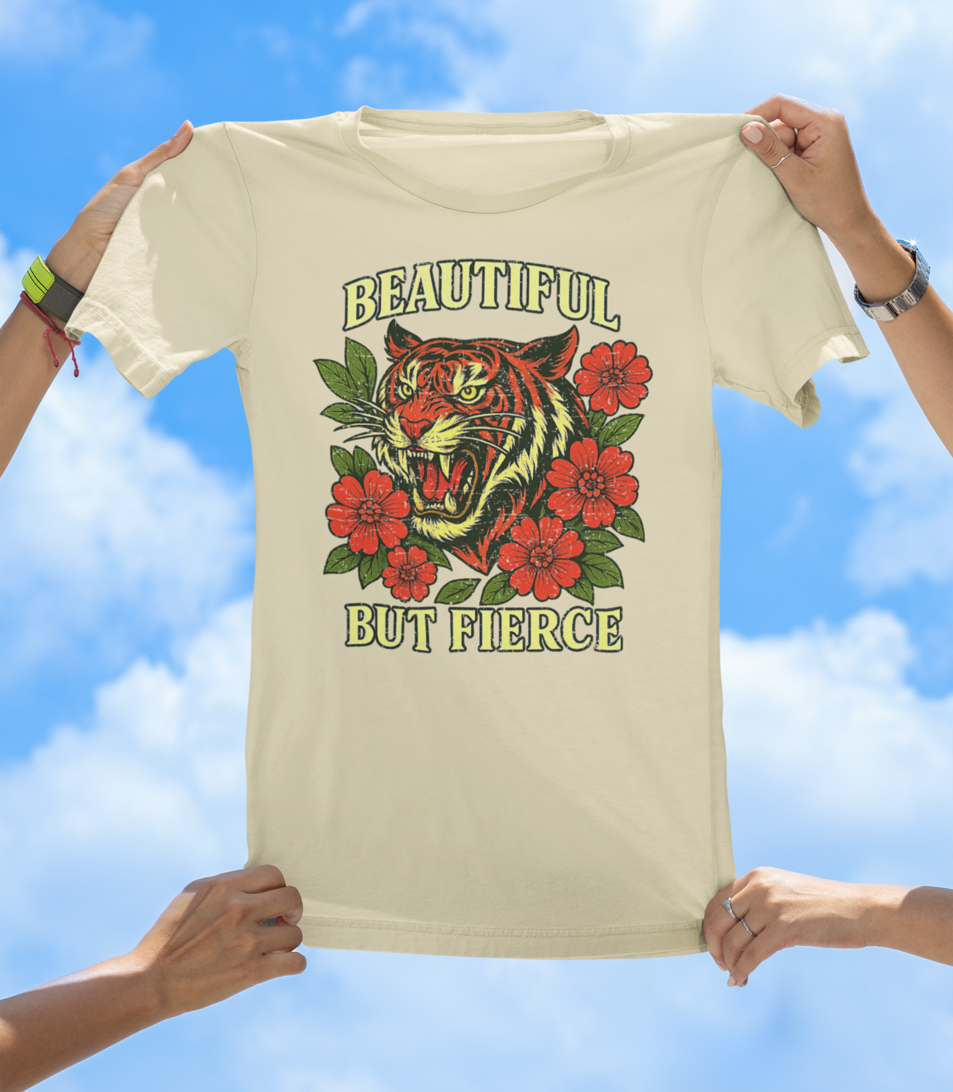 Beautiful But Fierce T-Shirt – Pretty with a Punch