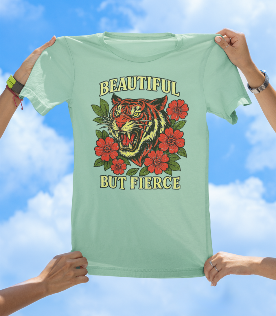 Beautiful But Fierce T-Shirt – Pretty with a Punch