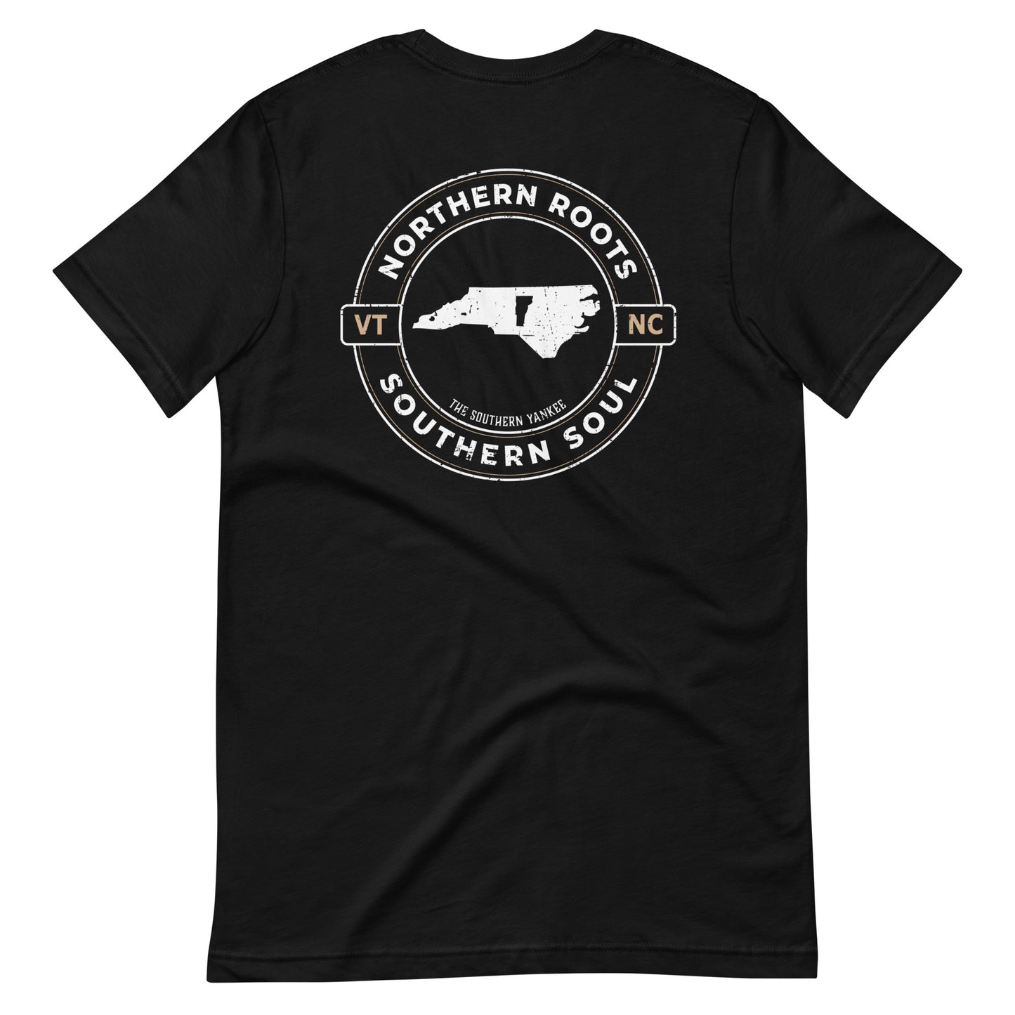 North Carolina with Vermont Roots Tee - The Southern Yankee