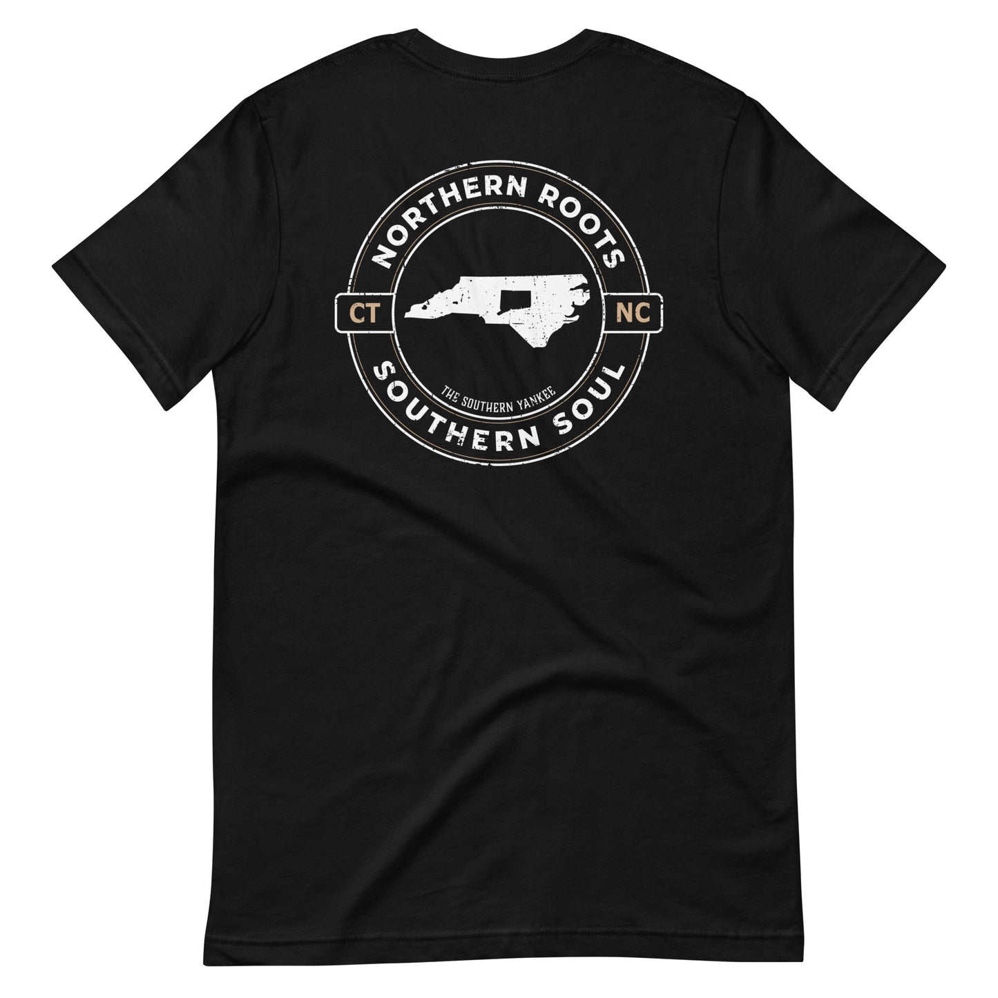 North Carolina with Connecticut Roots Tee - The Southern Yankee