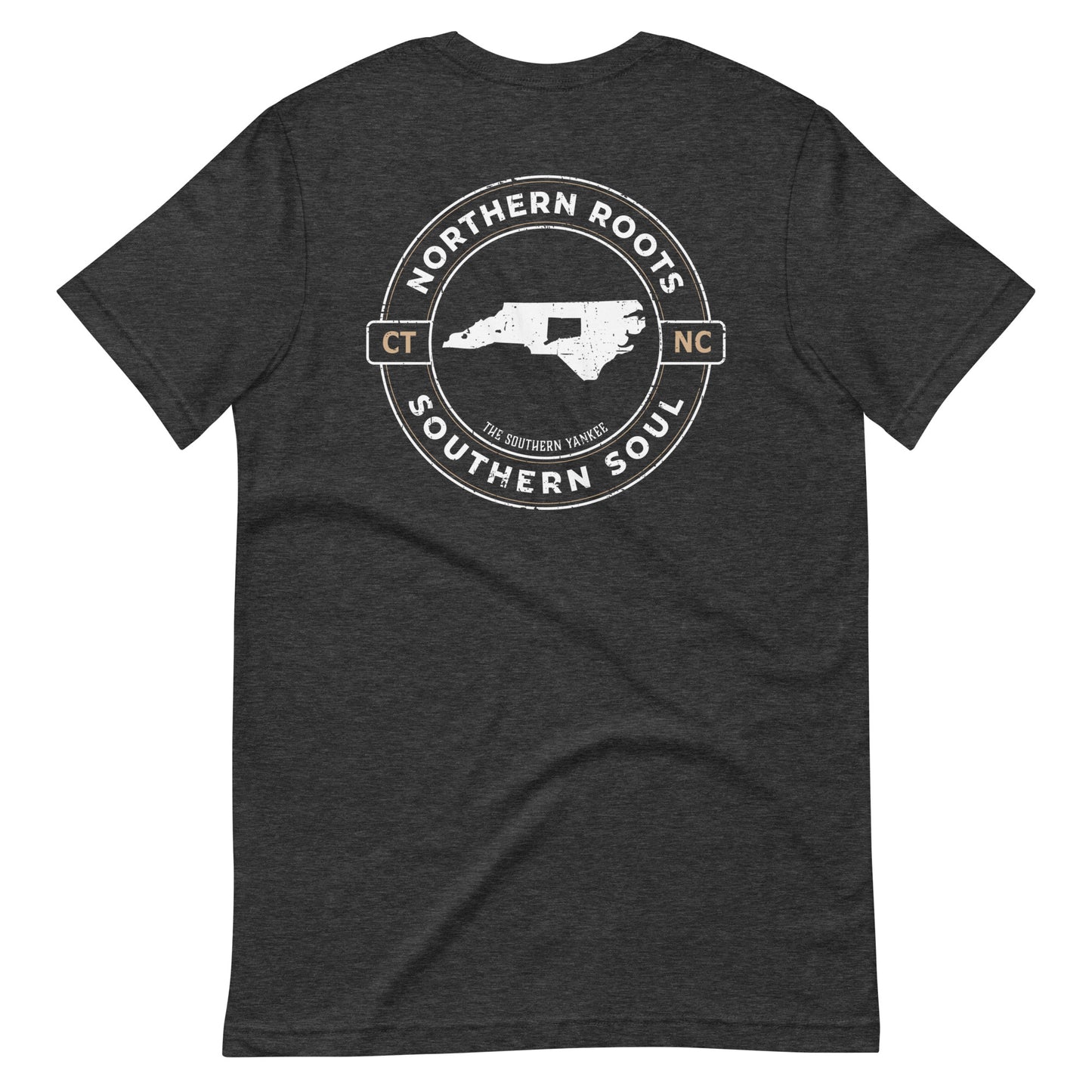 North Carolina with Connecticut Roots Tee - The Southern Yankee