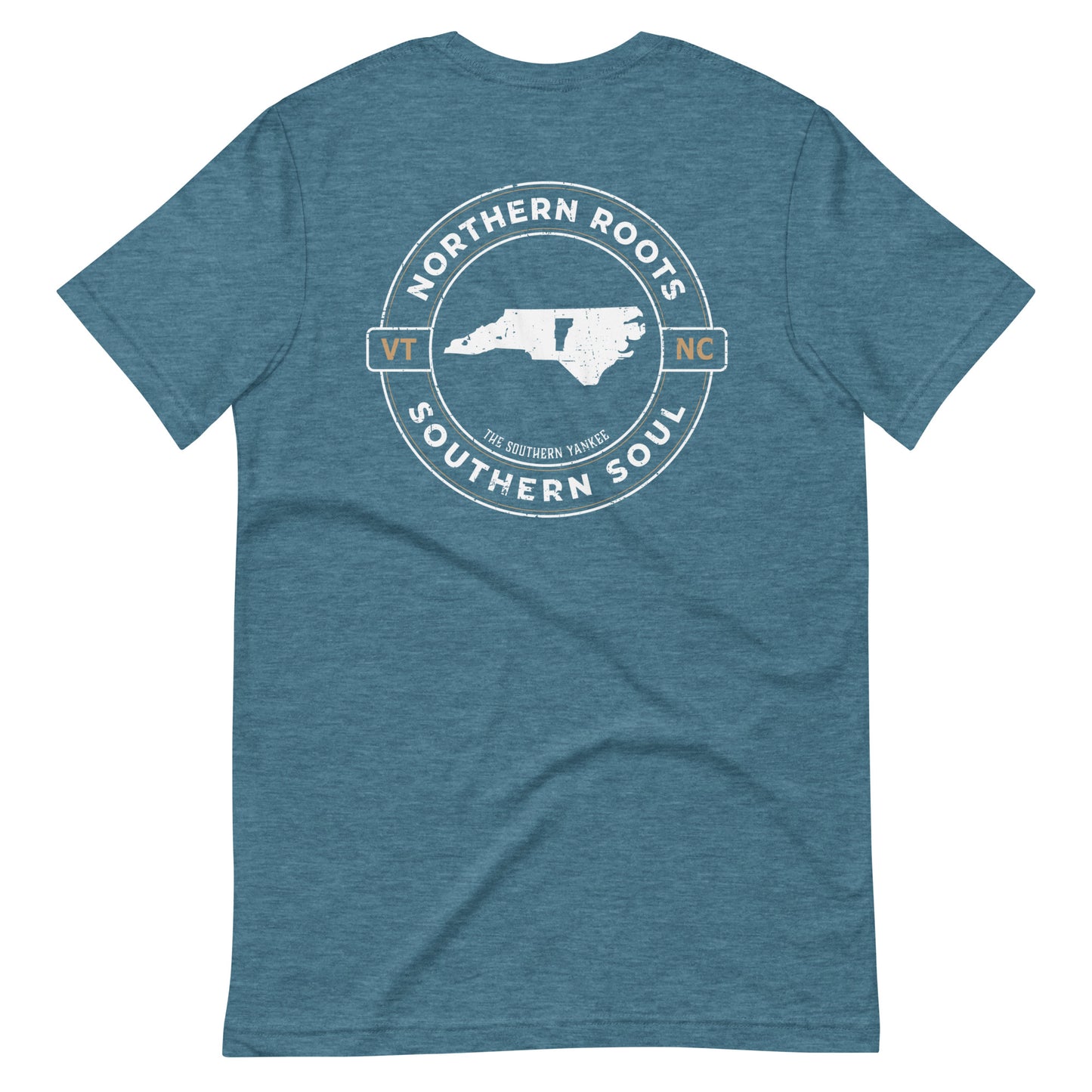 North Carolina with Vermont Roots Tee - The Southern Yankee