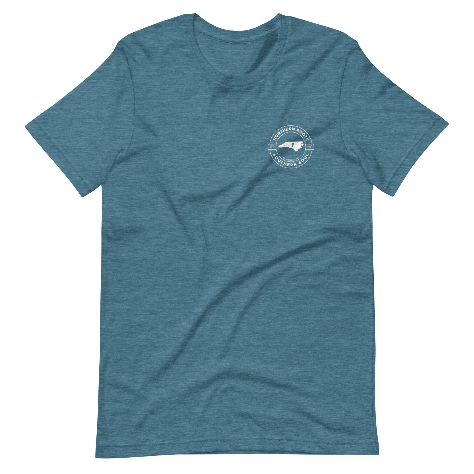 North Carolina with Vermont Roots Tee - The Southern Yankee