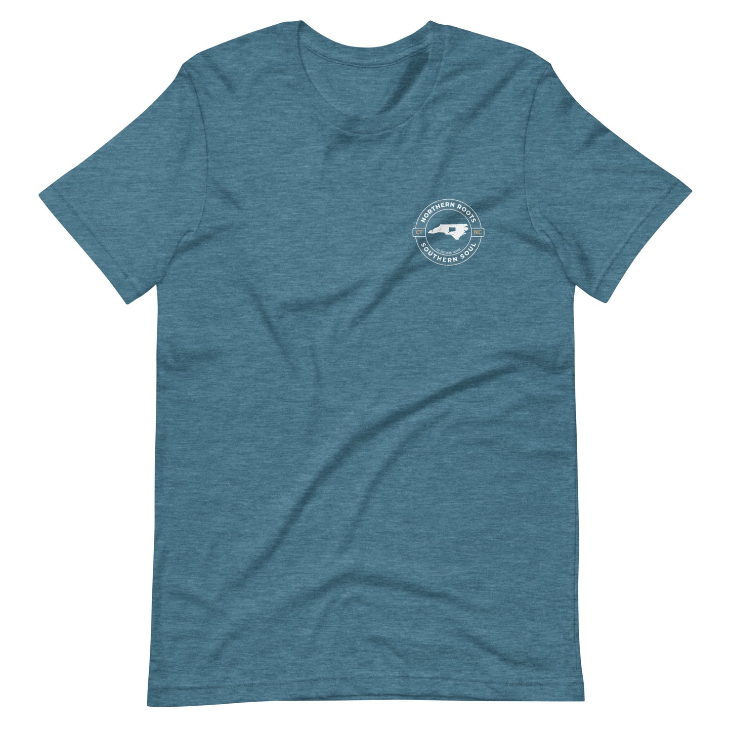 North Carolina with Connecticut Roots Tee - The Southern Yankee