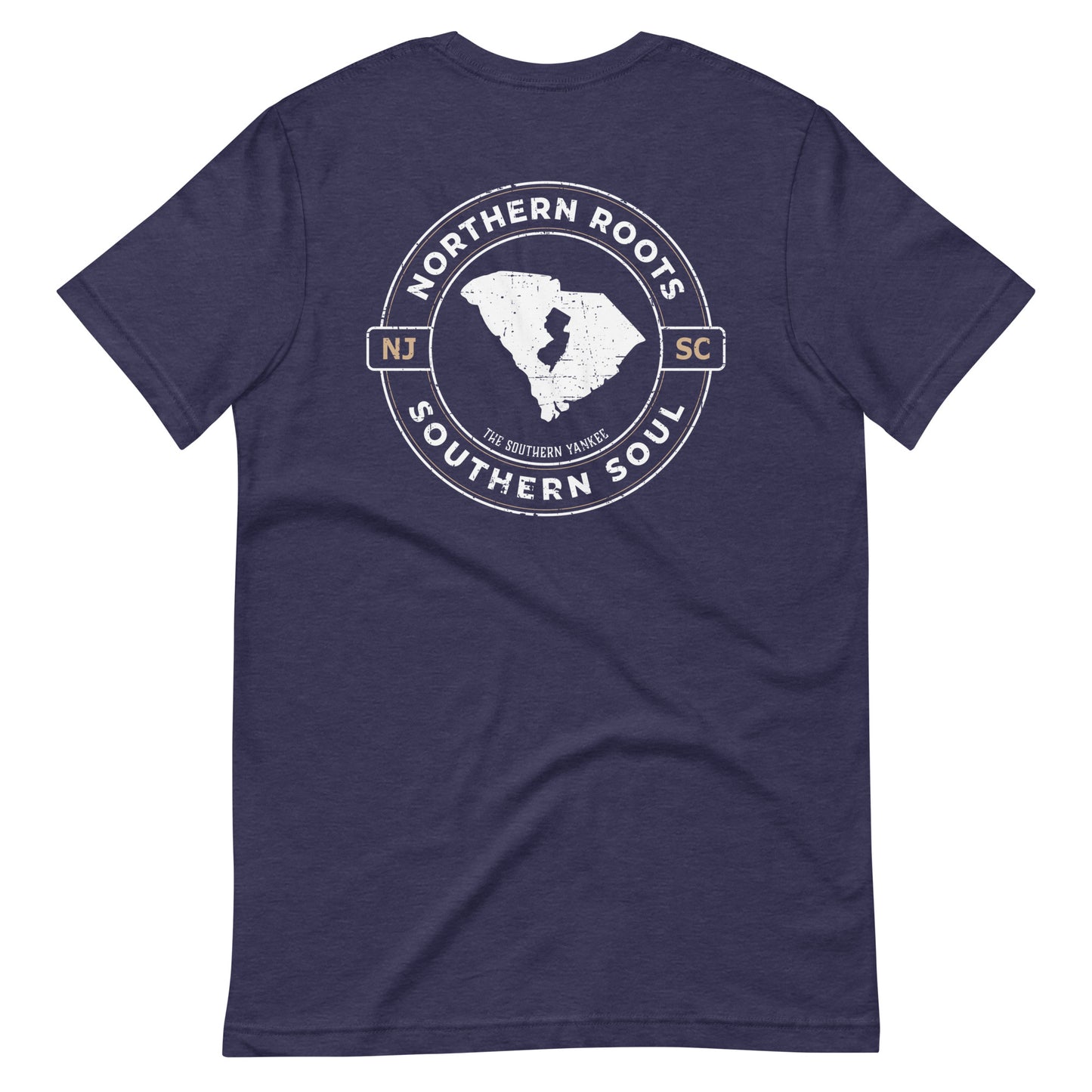 South Carolina with New Jersey Roots Tee - The Southern Yankee