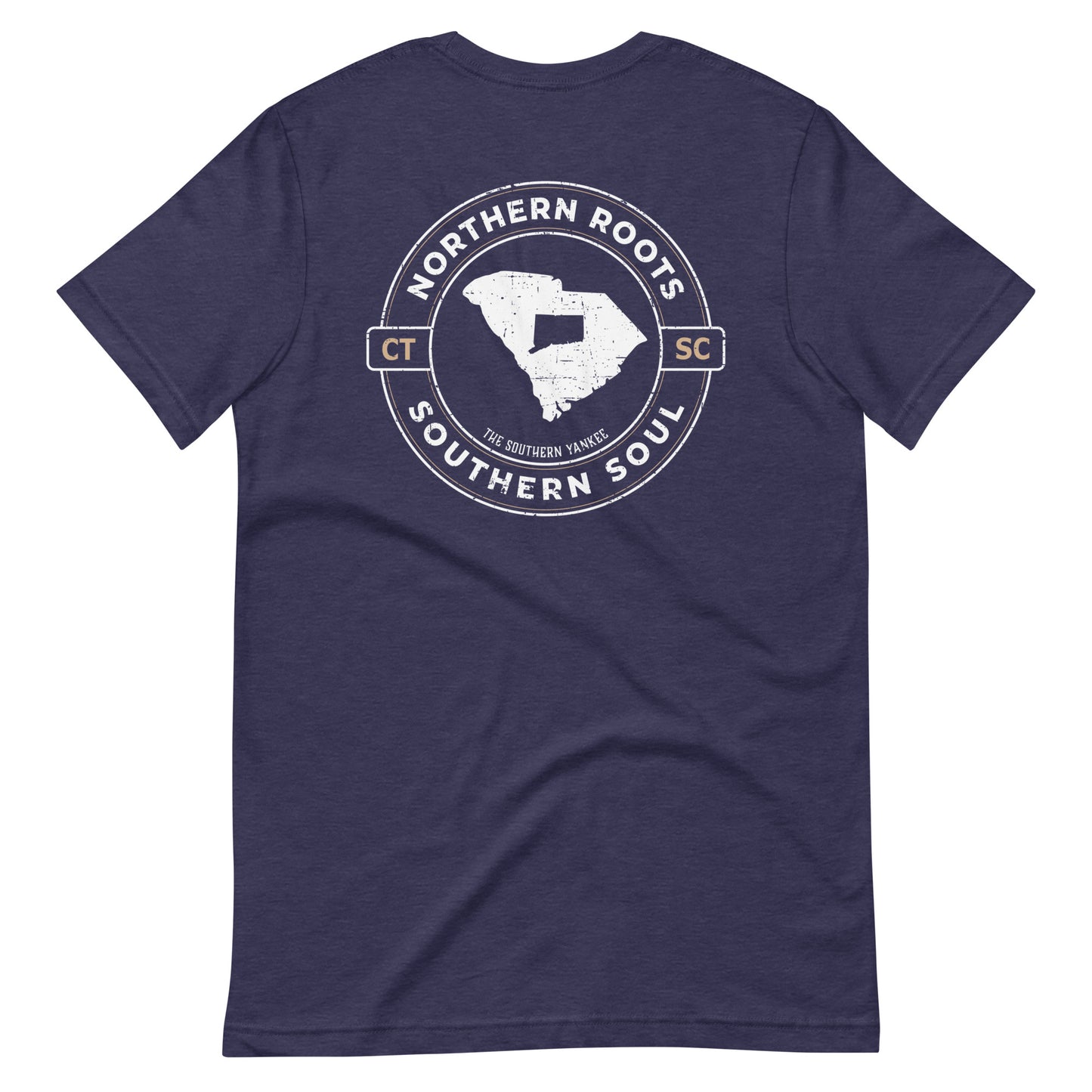 South Carolina with Connecticut Roots Tee - The Southern Yankee