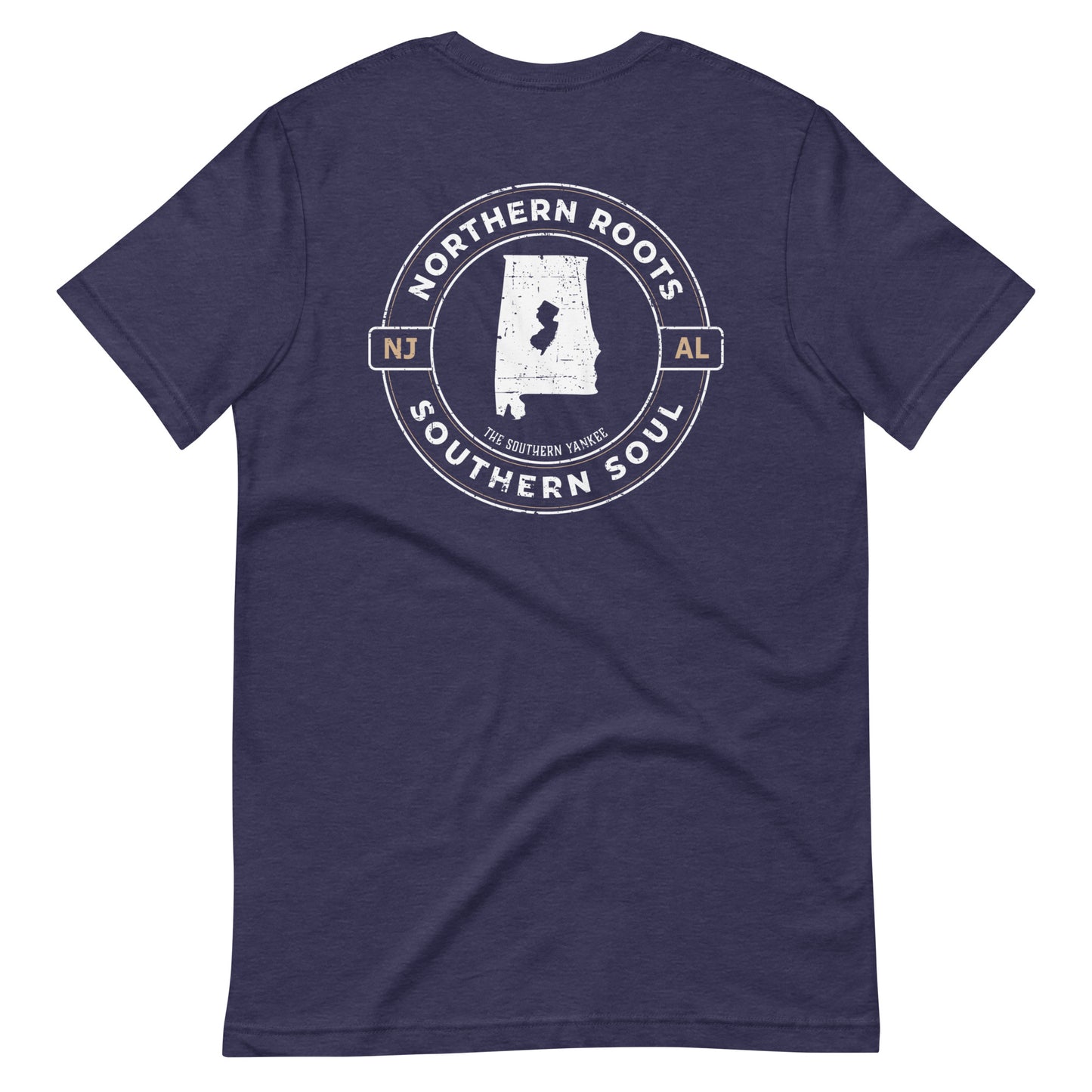 Alabama With New Jersey Roots Tee - The Southern Yankee