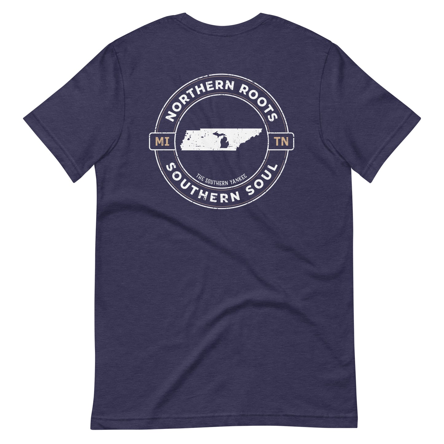 Tennessee with Michigan Roots Tee - The Southern Yankee
