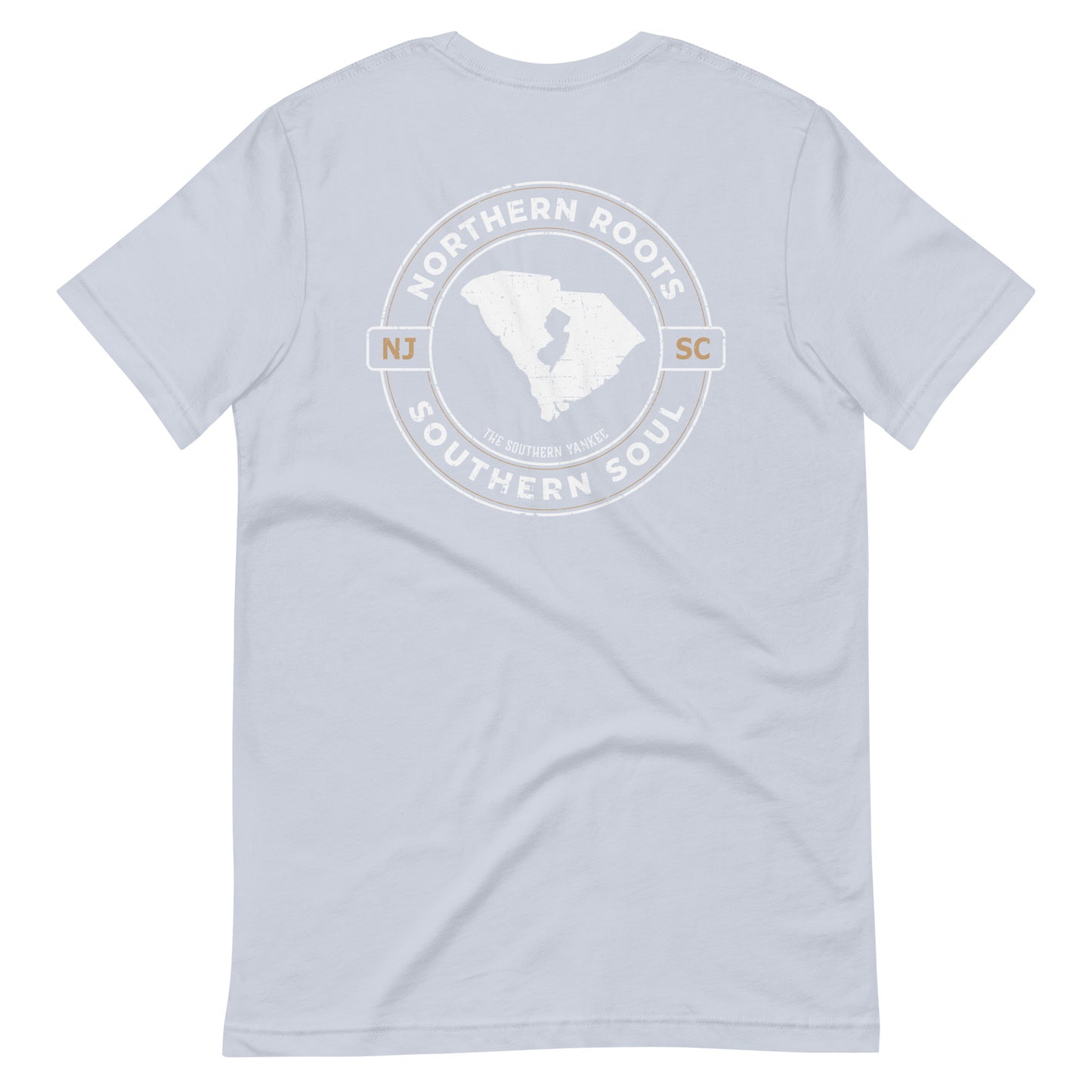 South Carolina with New Jersey Roots Tee - The Southern Yankee