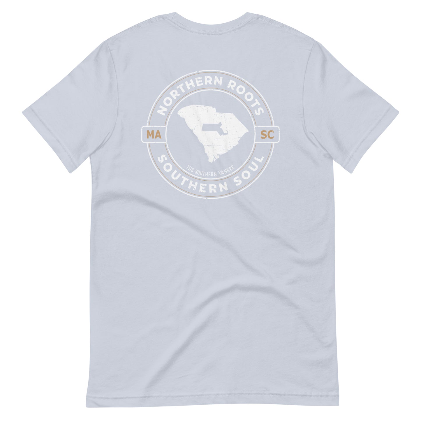 South Carolina with Massachusetts Roots Tee - The Southern Yankee