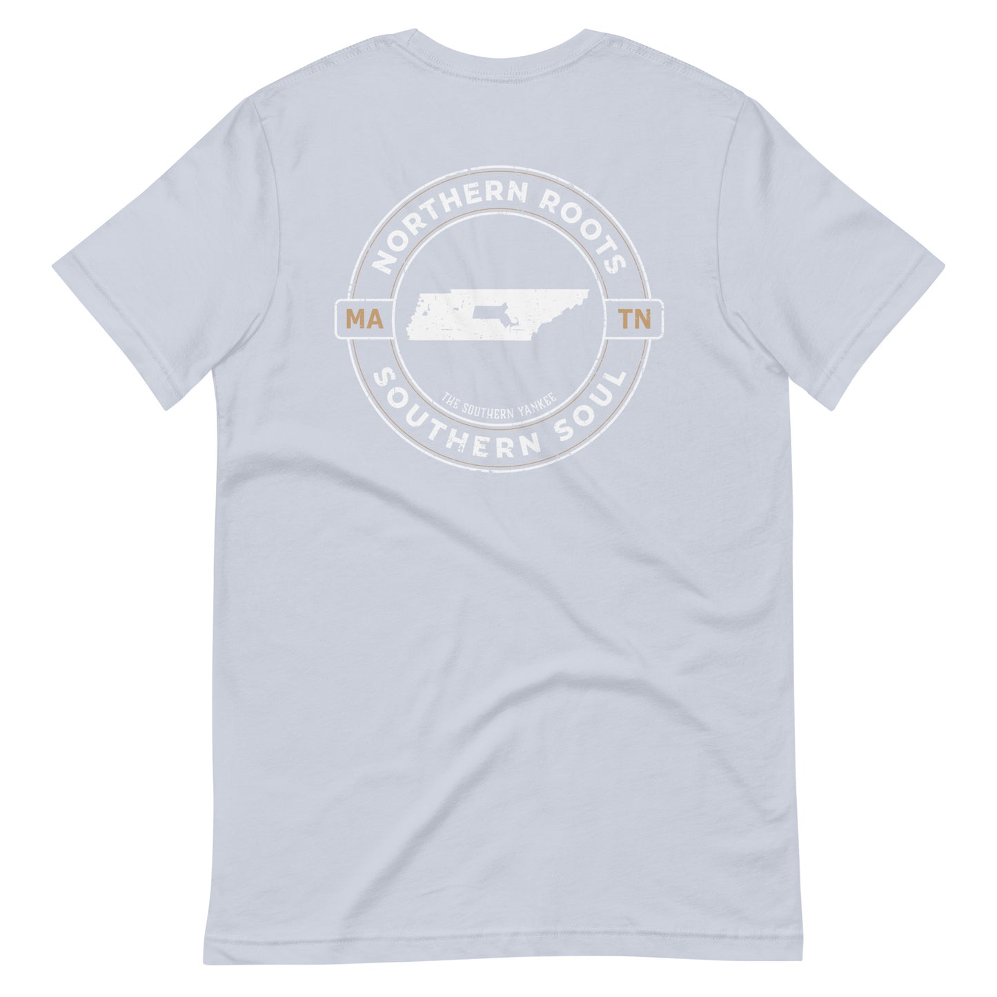 Tennessee with Massachusetts Roots Tee - The Southern Yankee