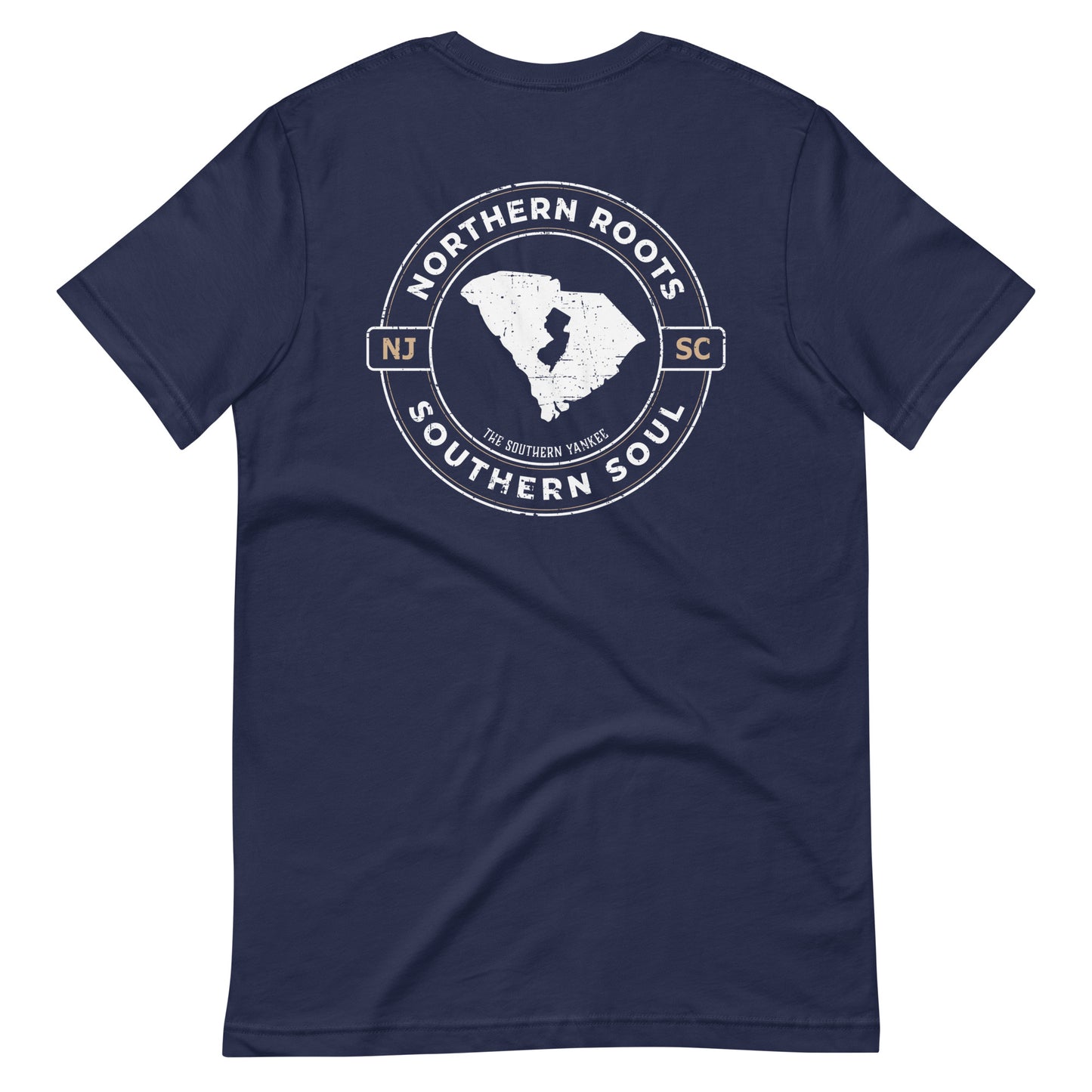 South Carolina with New Jersey Roots Tee - The Southern Yankee