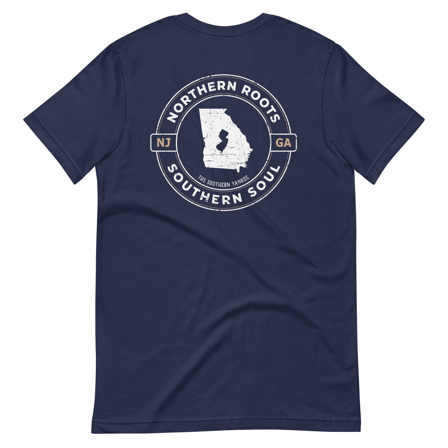 Georgia with New Jersey Roots Tee - The Southern Yankee