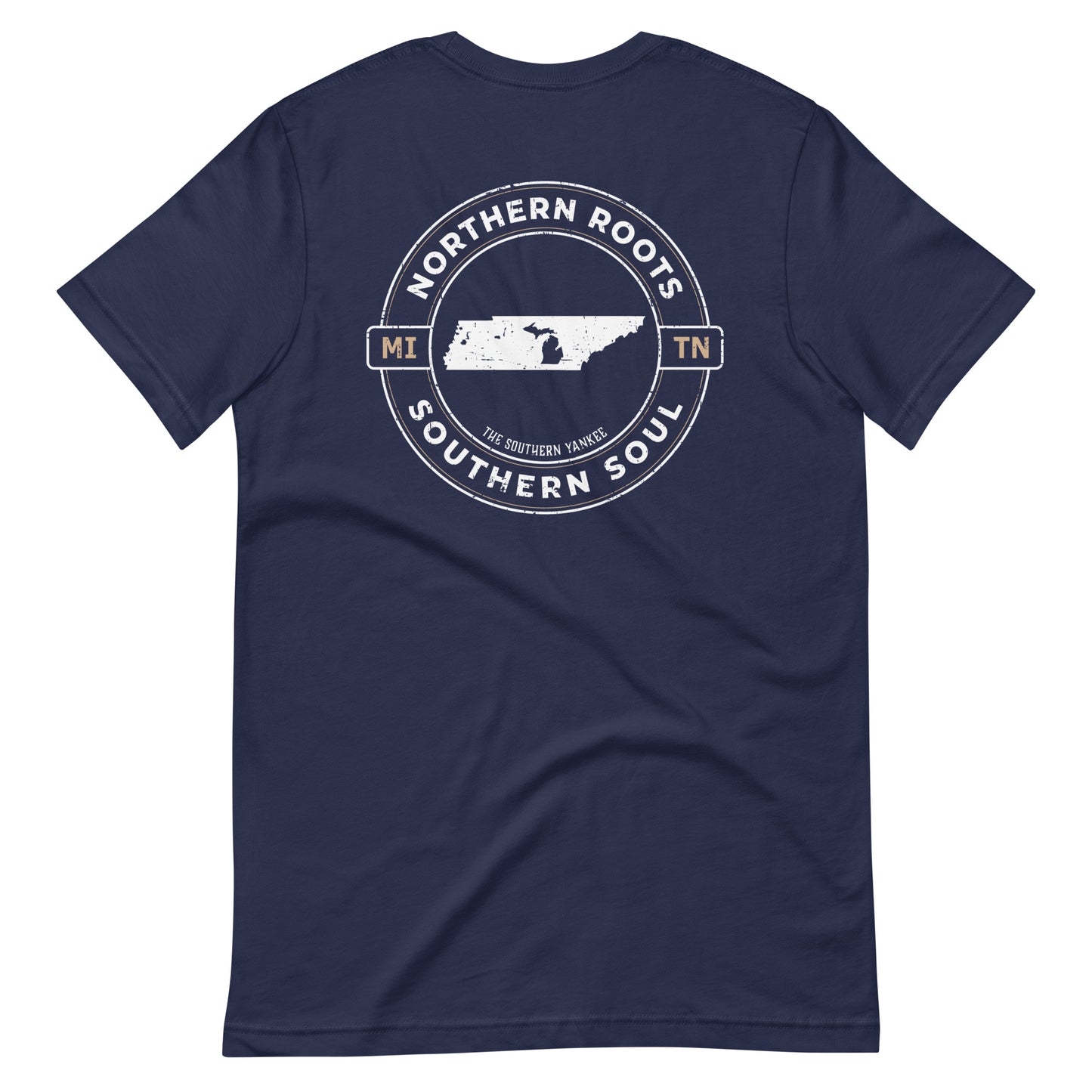 Tennessee with Michigan Roots Tee - The Southern Yankee