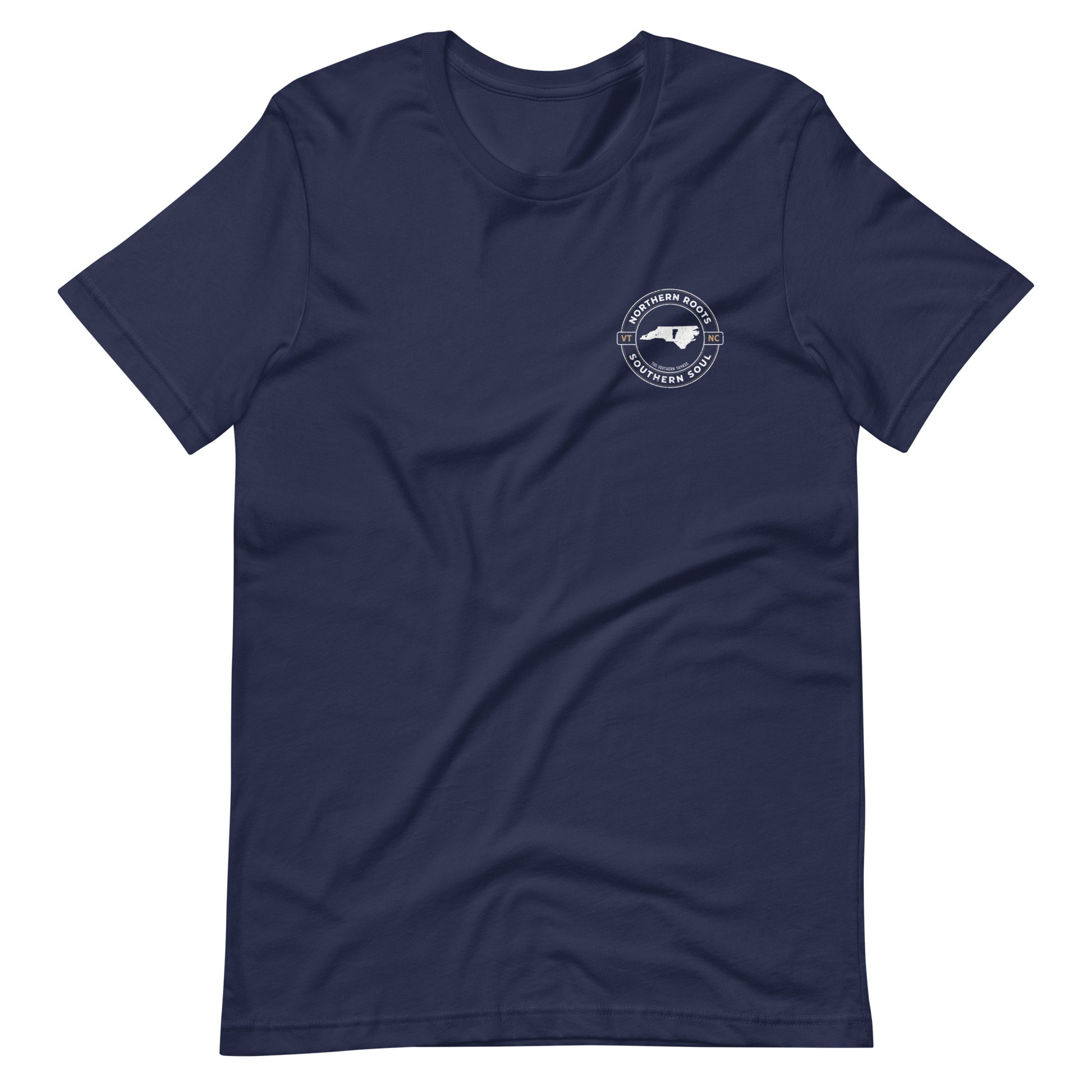 North Carolina with Vermont Roots Tee - The Southern Yankee