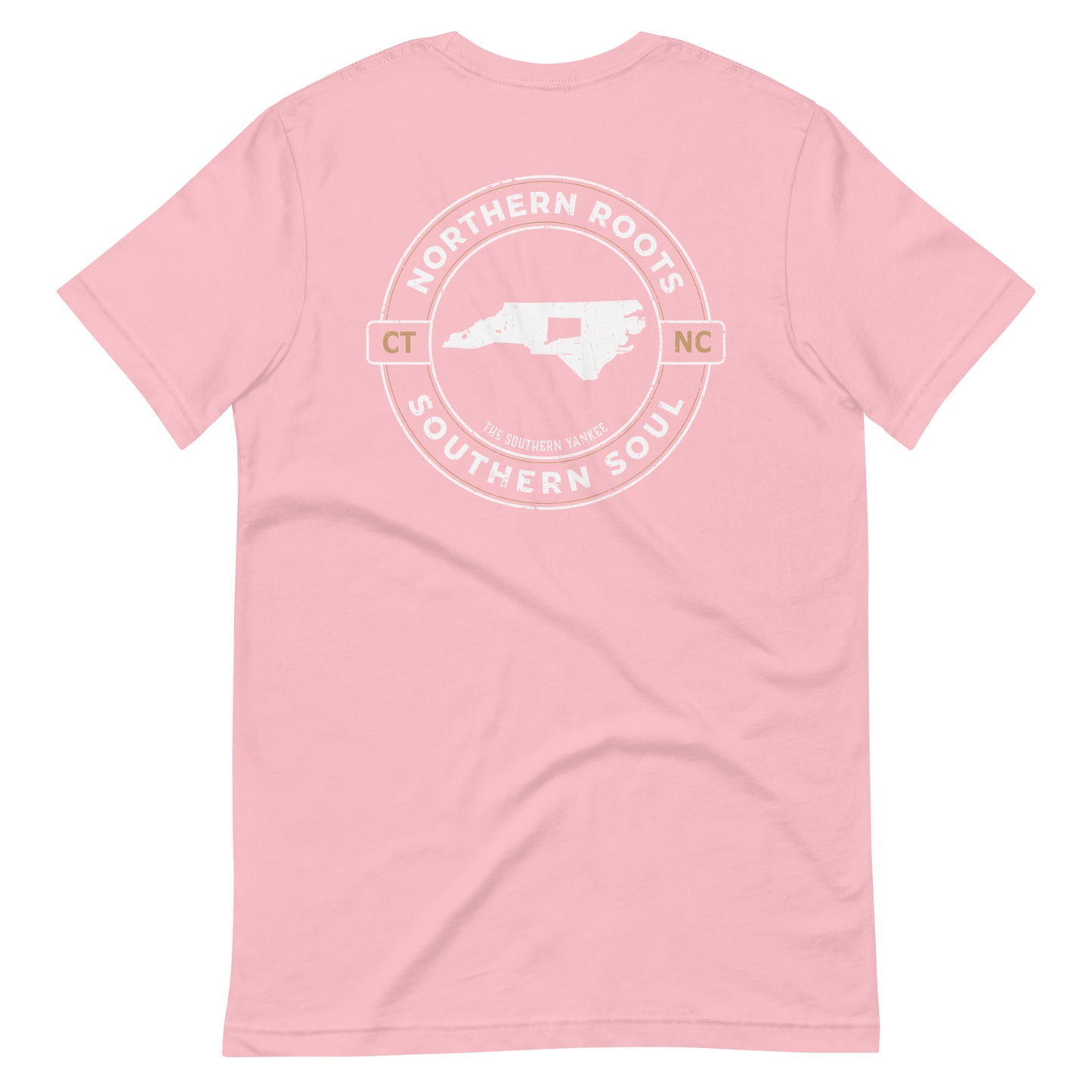 North Carolina with Connecticut Roots Tee - The Southern Yankee