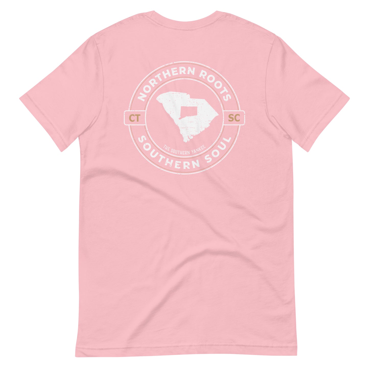 South Carolina with Connecticut Roots Tee - The Southern Yankee