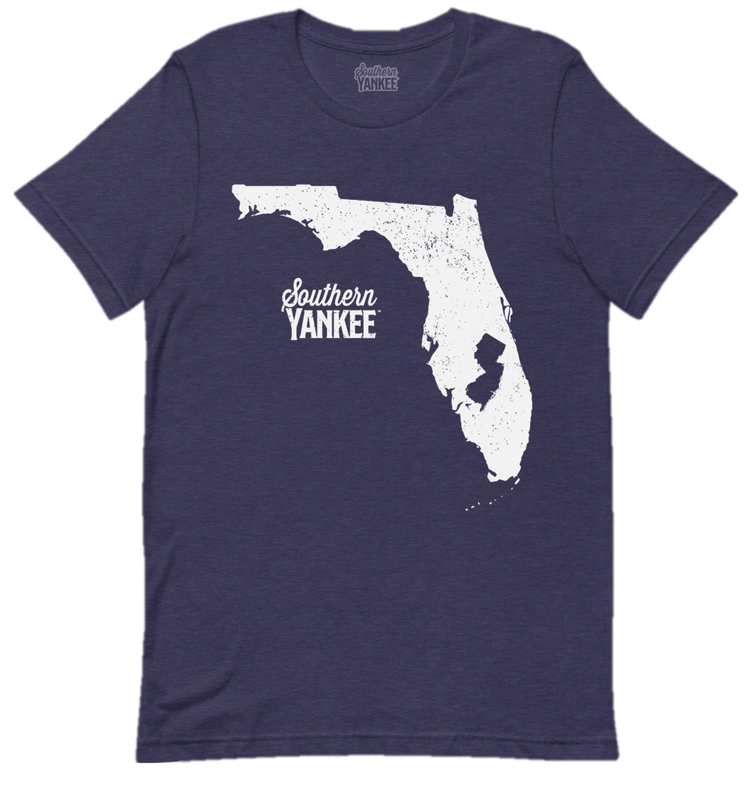 NJ to FL Roots Tee Unisex - Southern Yankee