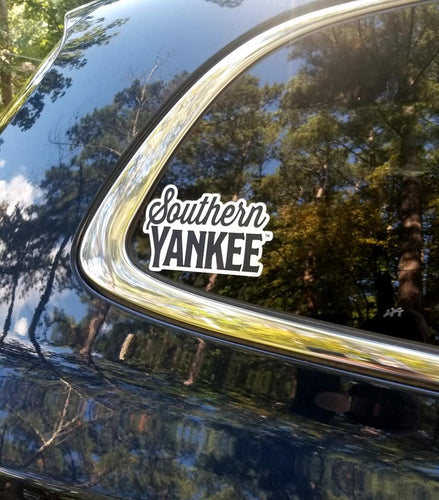 Southern Yankee Stacked Logo Auto Decal - The Southern Yankee