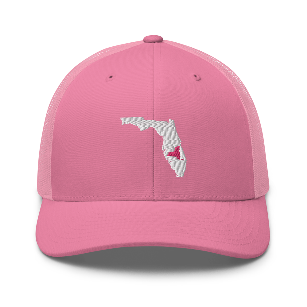 Women's Embroidered Florida Life with New York Roots Trucker Cap - Southern Yankee