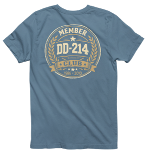 DD-214 Club Member T-Shirt – Veteran Retirement Military Personalized Graphic Tee